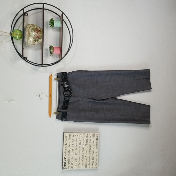 AB Studio Pants & Jumpsuits New Ab Studio Black Dress Capris Wblack